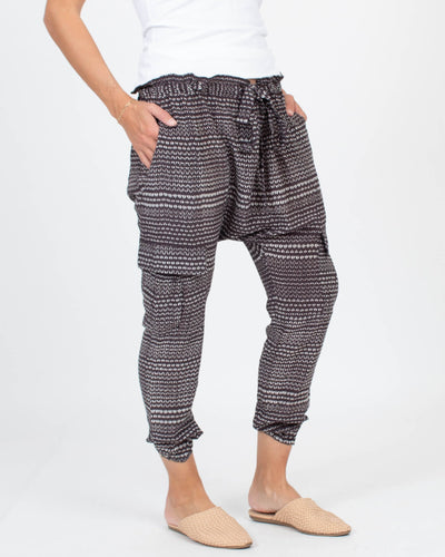 Ulla Johnson Clothing Small | 4 Silk Harem Jogger Pants