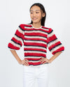 Ulla Johnson Clothing Small "Amata" Woven Top