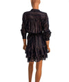 Ulla Johnson Clothing Small | US 4 Copper Striped Dress with Waist Tie