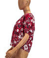 Ulla Johnson Clothing Small | US 4 Printed Balloon Sleeve Top