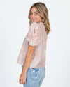 Ulla Johnson Clothing Small | US 4 Puff Sleeve Printed Top