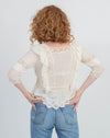 Ulla Johnson Clothing Small | US 4 Ruffle and Applique Blouse
