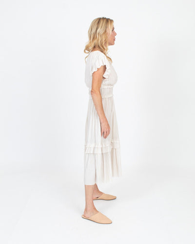 Ulla Johnson Clothing Small | US 4 Satin Midi Dress