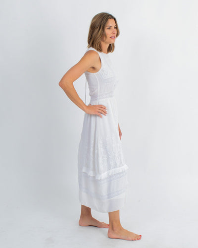Ulla Johnson Clothing Small | US 4 Sleeveless Midi Dress