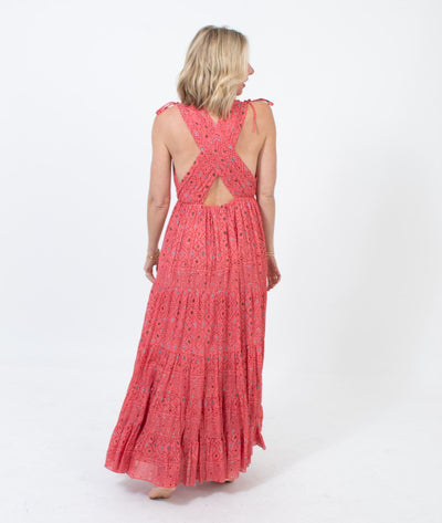 Ulla Johnson Clothing Small | US 4 Sleeveless Printed Maxi Dress