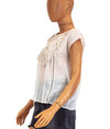 Ulla Johnson Clothing Small | US 6 "Alaro" Fringe Blouse