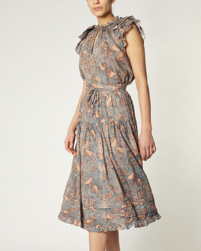 Ulla Johnson Clothing XS "Alva" Top and "Raquel" Midi Skirt Set