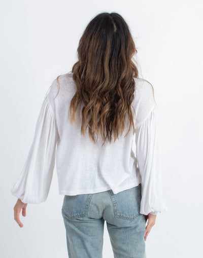 Ulla Johnson Clothing XS Casual Long Sleeve Tee