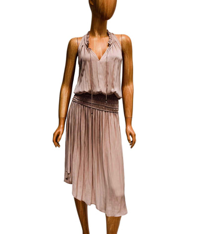 Ulla Johnson Clothing XS | US 0 Blush Sleeveless Midi Dress