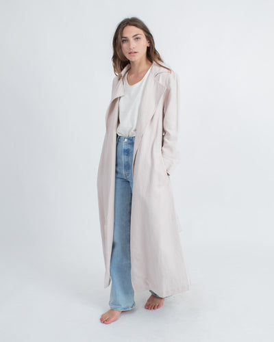 Ulla Johnson Clothing XS | US 0 Lightweight Blush Trench Coat