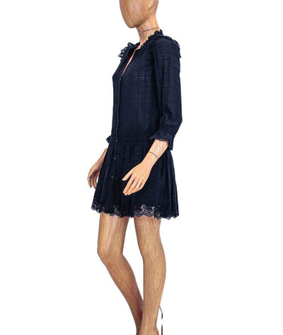 Ulla Johnson Clothing XS | US 0 Long Sleeve Cotton Mini Dress