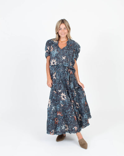 Ulla Johnson Clothing XS | US 0 Printed Puff Sleeve Blouse