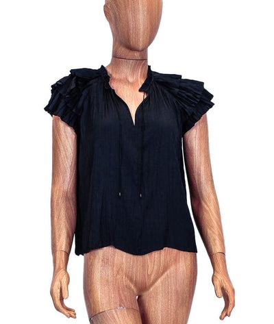 Ulla Johnson Clothing XS | US 0 Ruffle Sleeve Top