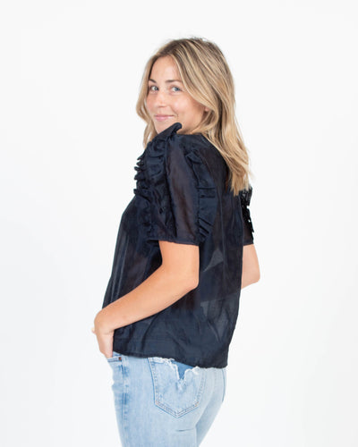 Ulla Johnson Clothing XS | US 2 "Aria" Sheer Top