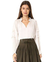 Ulla Johnson Clothing XS | US 2 Carolina Blouse in Blanc