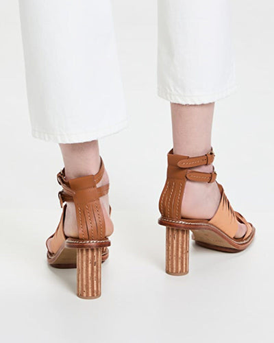 Ulla Johnson Shoes Large | 9 "Madeira Twisted Contrast" High Heel