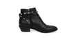 Valentino Shoes Medium | US 8.5 I IT 38.5 Rockstud Grainy Calfskin Leather Ankle Bootie