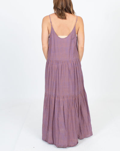 Velvet by Graham & Spencer Clothing Medium Striped "Steffi" Maxi Dress