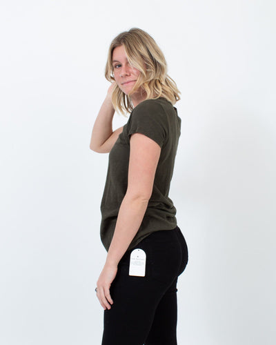 Velvet by Graham & Spencer Clothing Small Basic Cotton Tee