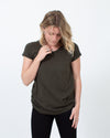 Velvet by Graham & Spencer Clothing Small Basic Cotton Tee