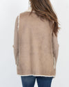 Velvet by Graham & Spencer Clothing Small Brown Sherpa Vest