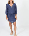 Velvet by Graham & Spencer Clothing Small Casual Button Down Cinched Waist Dress