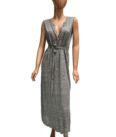 Velvet by Graham & Spencer Clothing Small Sleeveless Maxi Dress with Waist Tie