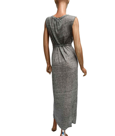 Velvet by Graham & Spencer Clothing Small Sleeveless Maxi Dress with Waist Tie