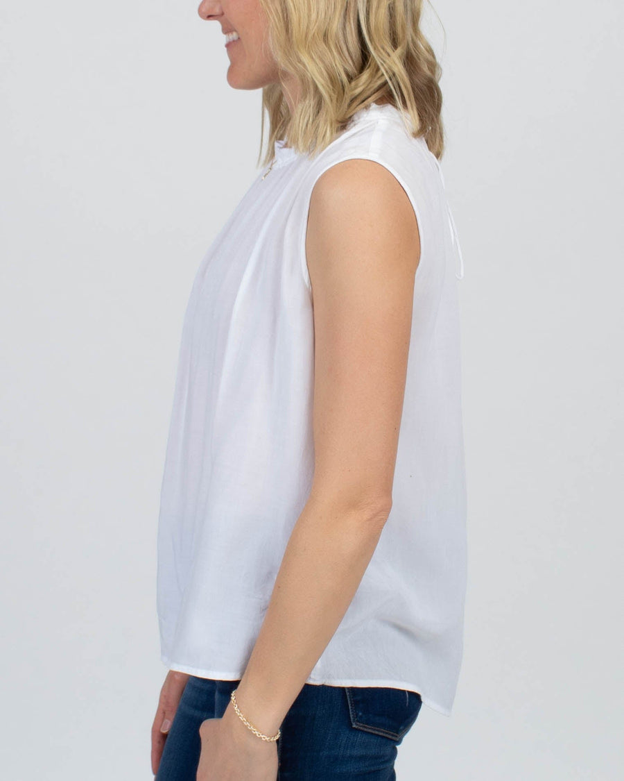 Velvet by Graham & Spencer Clothing Small White Tank