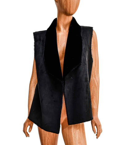 Velvet by Graham & Spencer Clothing XL Soft Suede Sleeveless Vest
