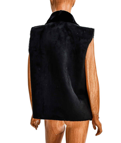 Velvet by Graham & Spencer Clothing XL Soft Suede Sleeveless Vest