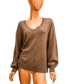 Velvet by Graham & Spencer Clothing XS Cashmere Scoop-Neck Sweater