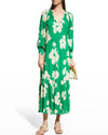 Velvet by Graham & Spencer Clothing XS "Luella" Floral Midi Dress