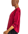 Velvet by Graham & Spencer Clothing XS Red Button Down Blouse