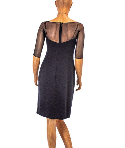 Vera Wang Clothing Small | US 6 Black Sheath Dress