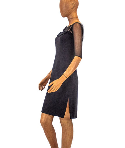 Vera Wang Clothing Small | US 6 Black Sheath Dress