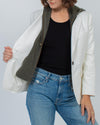 Veronica Beard Accessories One Size "Cashmere Hoodie Dickey"