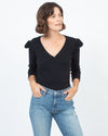 Veronica Beard Clothing Medium Ribbed Long Sleeve