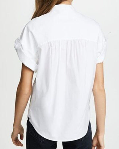 Veronica Beard Clothing XS | 2 "Sanaa" Stretch Cotton Shirt