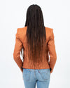 Veronica Beard Clothing XS | US 0 Rust Blazer with Removable Denim Vest