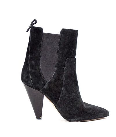 Black Pointed Toe Ankle Boots - The Revury