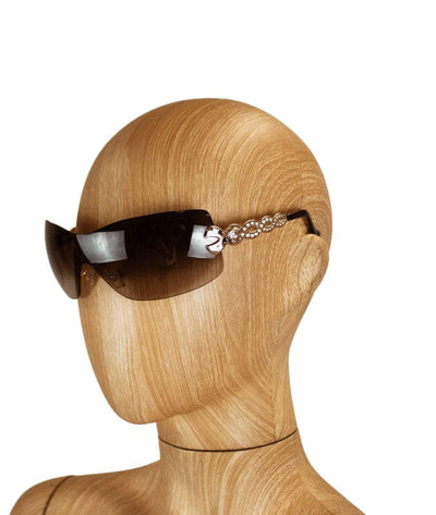 Versace Gradient Shield Sunglasses The Revury