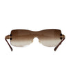 Versace Accessories One Size Versace Gradient Shield Sunglasses