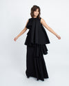 Viktor & Rolf Clothing Small Black Layered Gown