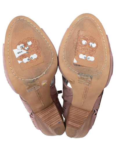 Vince Camuto Shoes Large | US 9 Woven Cutout Block Heel