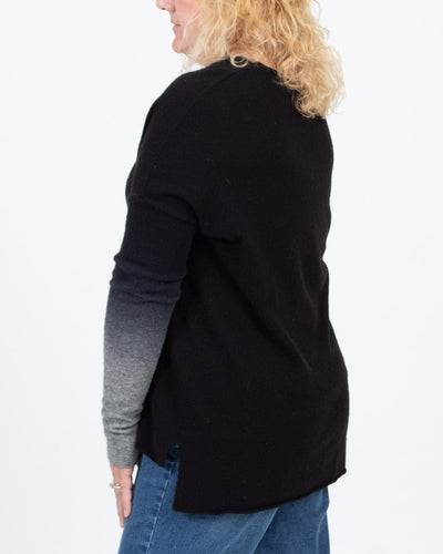 Vince Clothing Large Long Sleeve Ombre Sweater