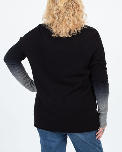 Vince Clothing Large Long Sleeve Ombre Sweater