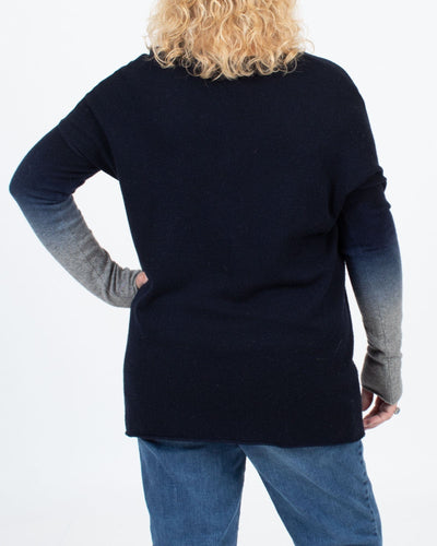 Vince Clothing Large Long Sleeve Ombre Sweater