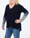 Vince Clothing Large Long Sleeve Ombre Sweater