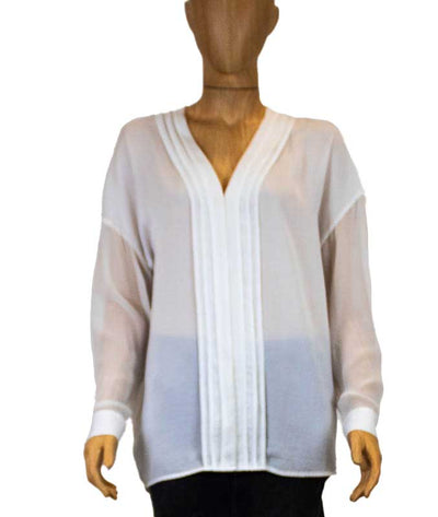Vince Clothing Large | US 12 Silk Button Down Blouse